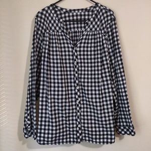 Women's Plaid Blouse